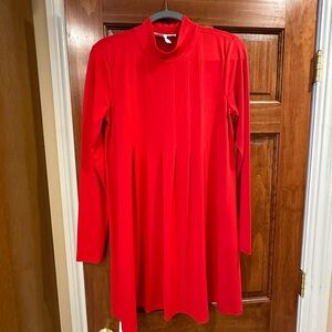 Women’s bcbgeneration red long sleeve dress size medium